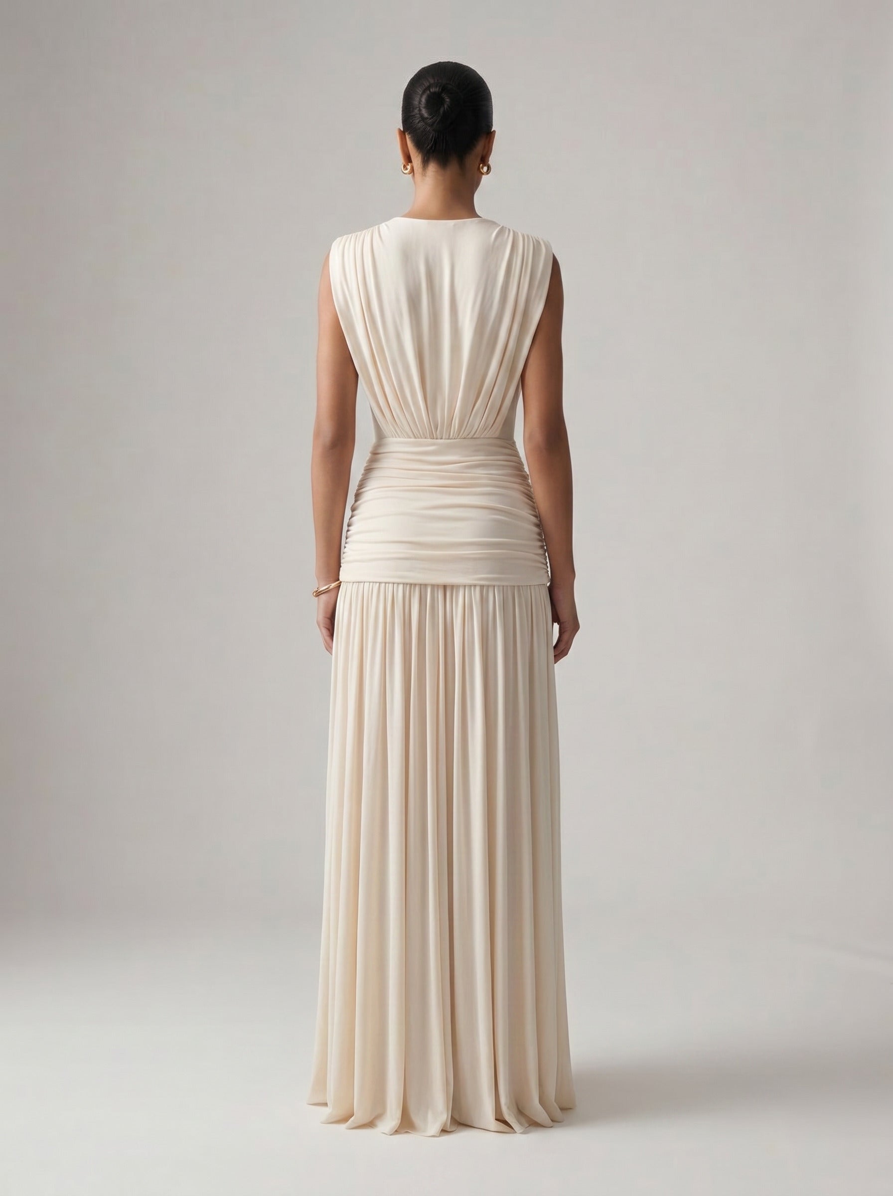 Soft Plunge Maxi Dress