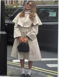 Caped Trench Coat