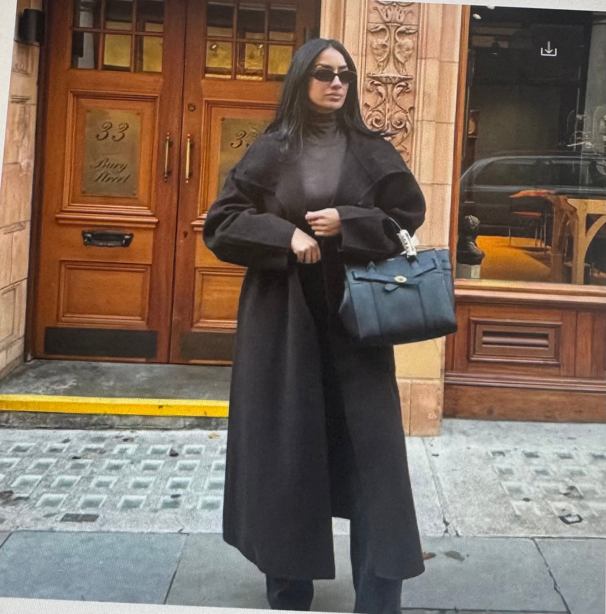 Longline Wool Coat