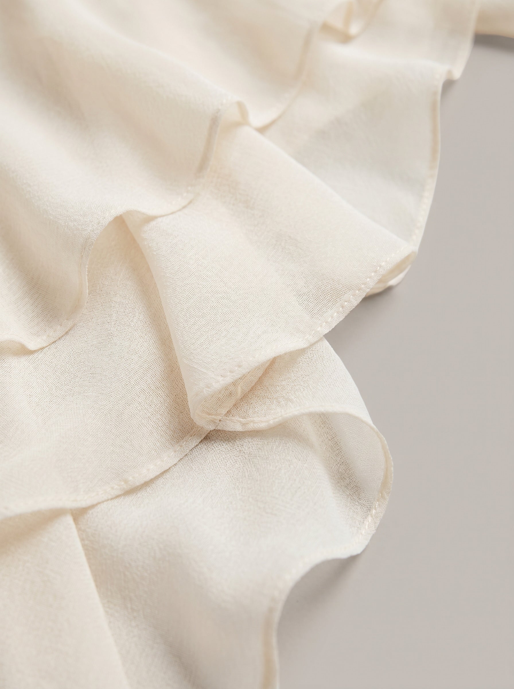 Asymmetric Ruffle Maxi Skirt
