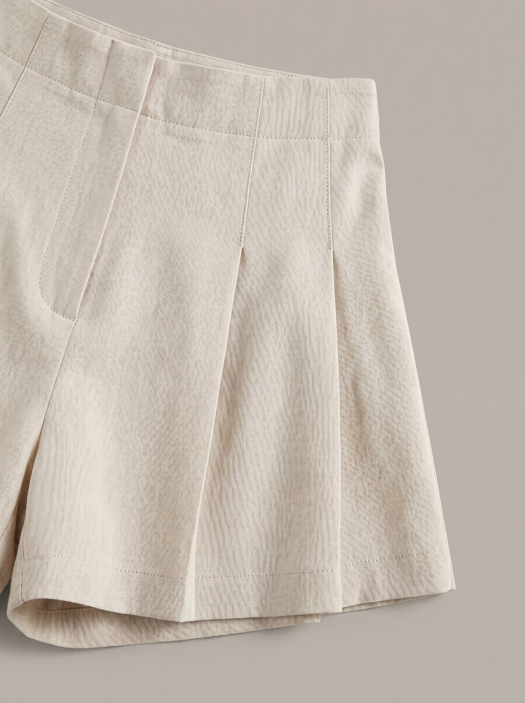 Short Sleeve Plunge Blazer Set
